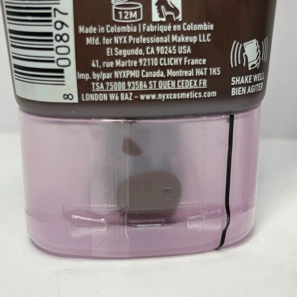 NYX Bare With‎ Me Blur Blurring Tint Foundation 24 Java 1.01oz Lot of 2 NEW